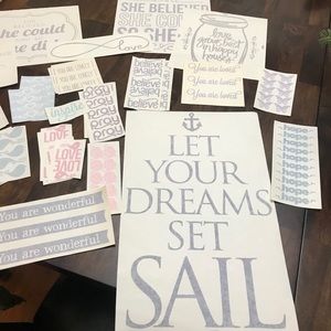 Vinyl lettering for your home